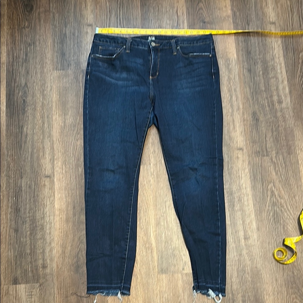 a.n.a Blue Skinny Jeans Classic Curvy Style size 14